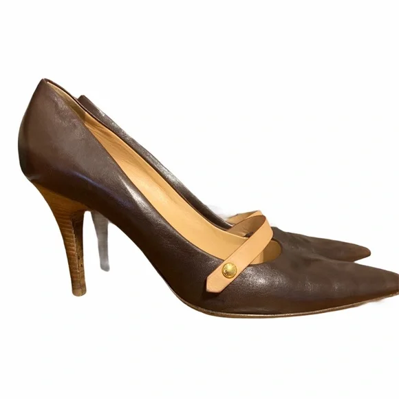 Louis Vuitton | Gina Brown B01003 Formal Pumps - Picture 1 of 16